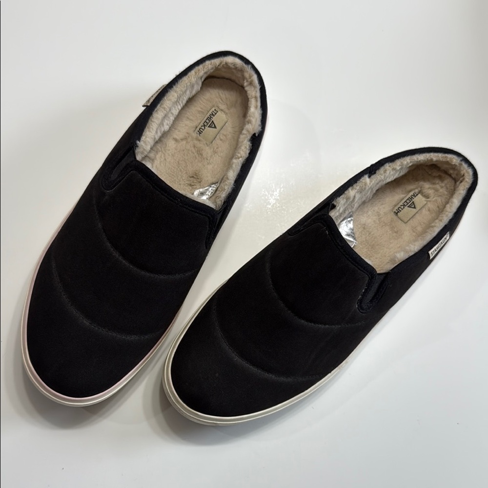 Staheekum Black Loafers Slip-On Shoes